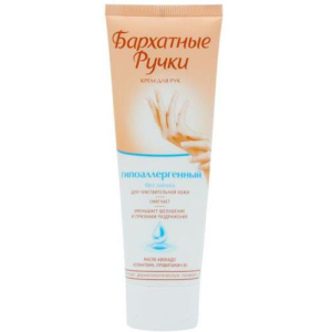 Бархатные ручки крем д/рук гипоалл. 80мл.