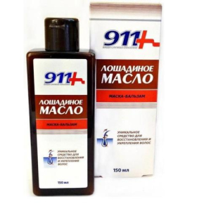 911 ваша служба спасения маска-бальзам 150мл лошадиное масло