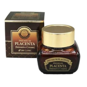 3w клиник плацента крем для лица 50мл премиум интенсив омолаж