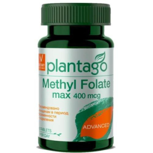 Плантаго метилфолат макси таблетки 0,4мг №60 бад