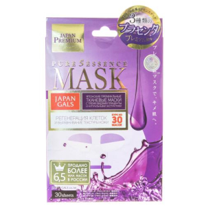 Джапан галз премиум маска для лица 3 вида плаценты №30