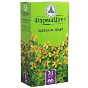 Зверобоя трава порошок и гранулы прессованные 1.5г №20 