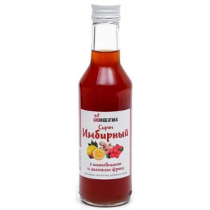 Биоинвентика имбирный сироп 250мл шиповник + лимон