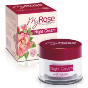 Май роуз оф болгария крем для лица ночной против морщин 50мл. [my rose of bulgaria]