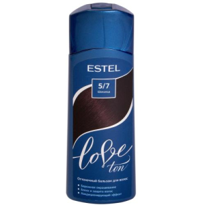 Эстель лав тон бальзам для волос 150мл оттен. т. 5.7 шоколад