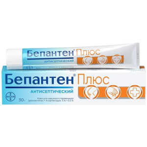 Бепантен плюс крем для наружного применения 5% + 0,5% 30г/гренцах