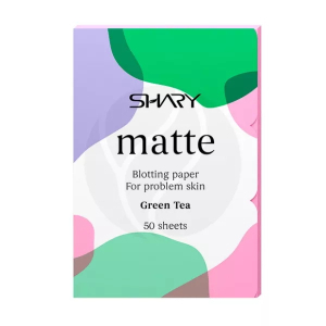 Шери салфетки матирующие для проблемной кожи  №50 зеленый чай