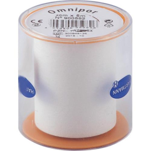 Омнипор лейкопластырь  5смх5м н/ткан. белый /арт.900552/