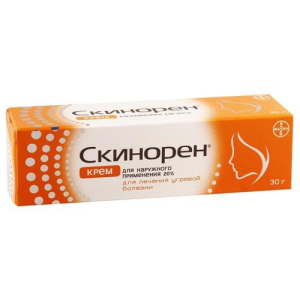 Скинорен крем для наружного применения 20% 30г