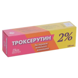 Скин мастер гель-крем д/ног 100мл с троксерутином
