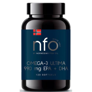 Норвегиан фиш оил омега-3 капсулы №120 ультима бад