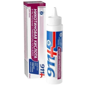 911 никотиновая кислота средство для волос 65мл стимул роста волос