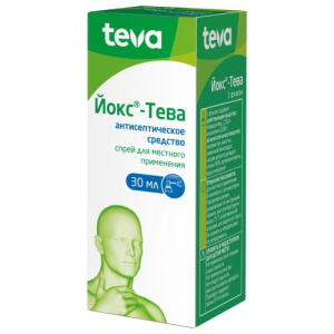 Йокс-тева спрей для местного применения 30мл в комплекте с аппликатором