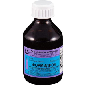 Формидрон раствор для наружного применения спиртовой 50мл