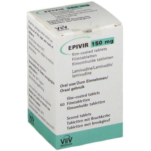 Эпивир таблетки покрытые пленочной оболочкой 150мг №60/глаксо Эпивир таблетки покрытые пленочной оболочкой 150мг №60/глаксо