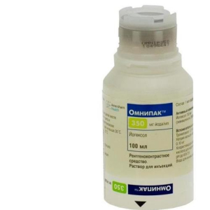 Омнипак раствор для инъекций 350мг йода/мл 100мл №10