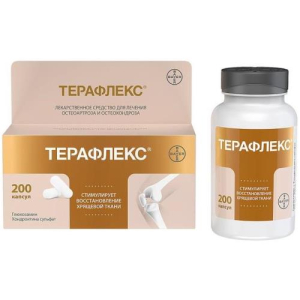!!!Терафлекс капсулы 500мг + 400мг №200