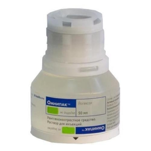 Омнипак раствор для инъекций 300мг йода/мл 50мл №10