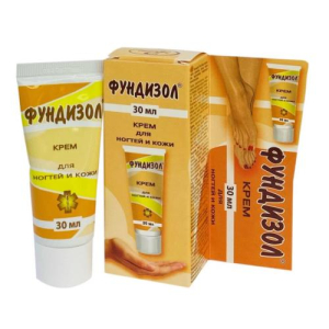 Фундизол крем 30мл д/ногтей и кожи Фундизол крем 30мл д/ногтей и кожи