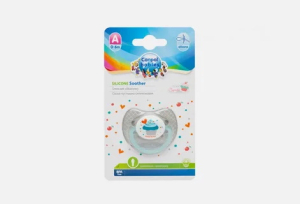 Канпол пустышка силиконовая симметр. 6-18мес. cupcake сер. /арт.23/283/