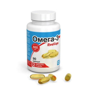 Реалкапс омега-3 капсулы 500мг 700мг №90