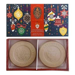 Ла флорентина набор 115г №2 мыло туалетное твердое имбирный пряник