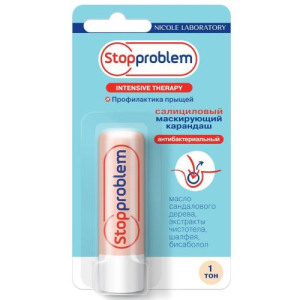 Стоппроблем карандаш 4,7г салицил маскир тон 1 натуральный