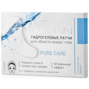 Маскин патчи гидрогелевые в/глаз с экстр. бадяги 2 пары