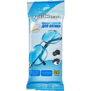 Оптиклин салфетки влажн. д/оптики №20 [opticlean]