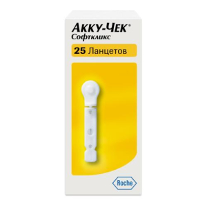 Акку-чек софткликс ланцеты №25
