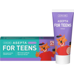 Асепта тинс зубная паста детская 50мл 8лет+ 
