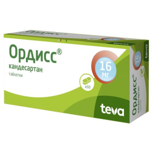 Ордисс таблетки 16мг №60