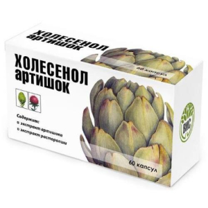 Холесенол артишок капсулы 400мг №60 бад