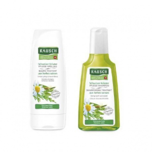 Рауш набор сильвер (шампунь 200мл + кондиционер 200мл)