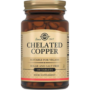 Солгар хелат меди таблетки 400мг №100 бад