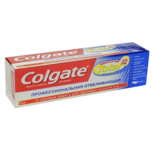 Колгейт тотал 12 зубная паста 75мл проф отбел