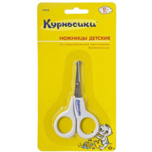 Курносики ножницы детские безопасные 0мес +  /арт.19515/