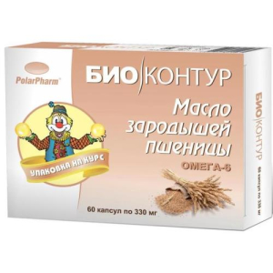 Биоконтур масло зарод. пшеницы 330мг. №60 капс.