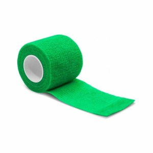 Бинт самофиксирующийся 5 см х 4,5 м нетканый зеленый