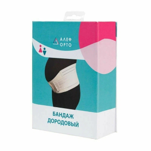 Алеф бандаж дородовой премиум р.m бел. /арт.бдп/