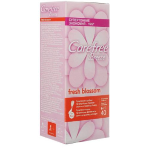 Кэфри прокладки ежедневные №40 бриз фреш блоссом
