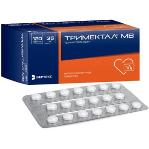 Тримектал мв таблетки с модифицированным высвобождением 35мг №120