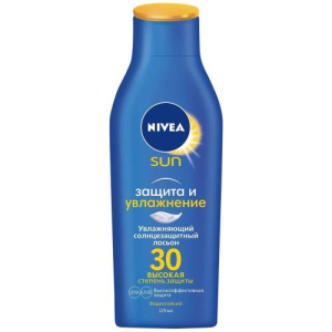 Нивея сан лосьон солнцезащит. увлажн. spf30 125мл. [nivea]