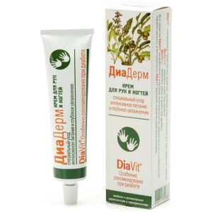 Диадерм крем для рук и ногтей 75мл интенс. питание