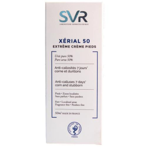 Свр ксериал 50 крем для ног 50мл экстрем п/мозол. и натопт. отшелуш.