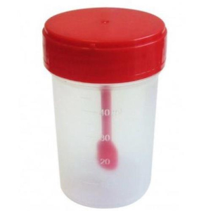 Альпина пласт контейнер для анализов 60мл не стерильный с ложкой 