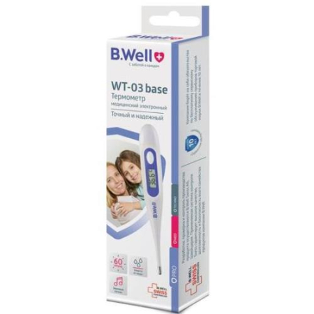 Би велл термометр электронный wt-03 base семейный