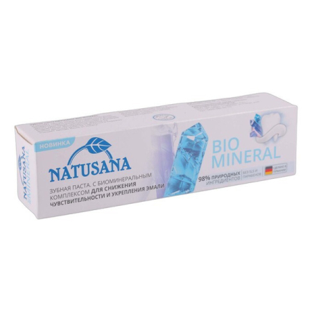 Натусана зубная паста 100мл bio mineral