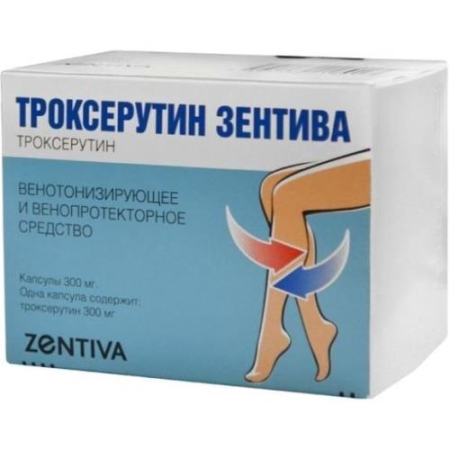 Троксерутин санофи капсулы 300мг №90