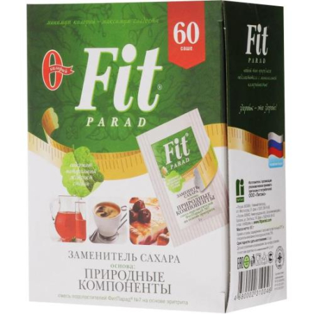 Фитпарад №7 заменитель сахара 1.0г №60